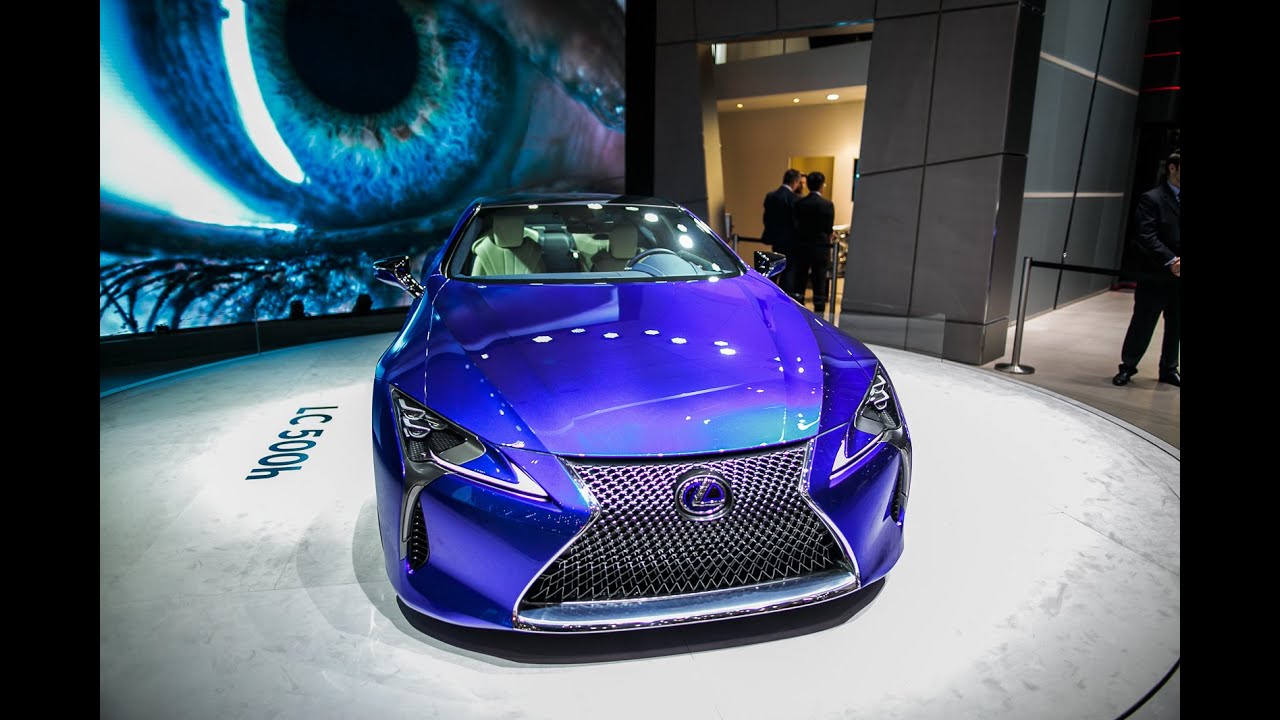 2018 Lexus Lc500h First Look 2016 Geneva Motor Show Youtube