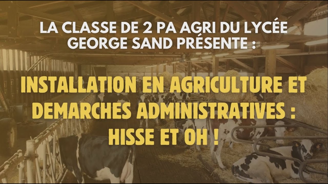 Installation en agriculture et démarches administratives : Hisse et oh !