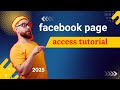 facebook page access tutorial 2025 | Facebook PAGE access update 2025