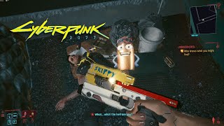 Cyberpunk 2077: Skippy gun, stone cold killer mode deactivated