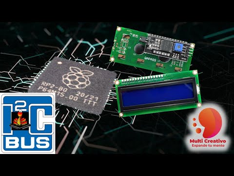 RPI pico y LCD con I2C (Simulado y en físico)