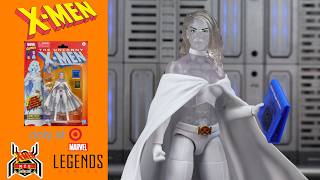 Celebrity Marvel Legends Retro X-Men EMMA FROST Diamond Form Target Exclusive Comic Figure Review Profile