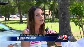 Man accused of threatening couple after arrest