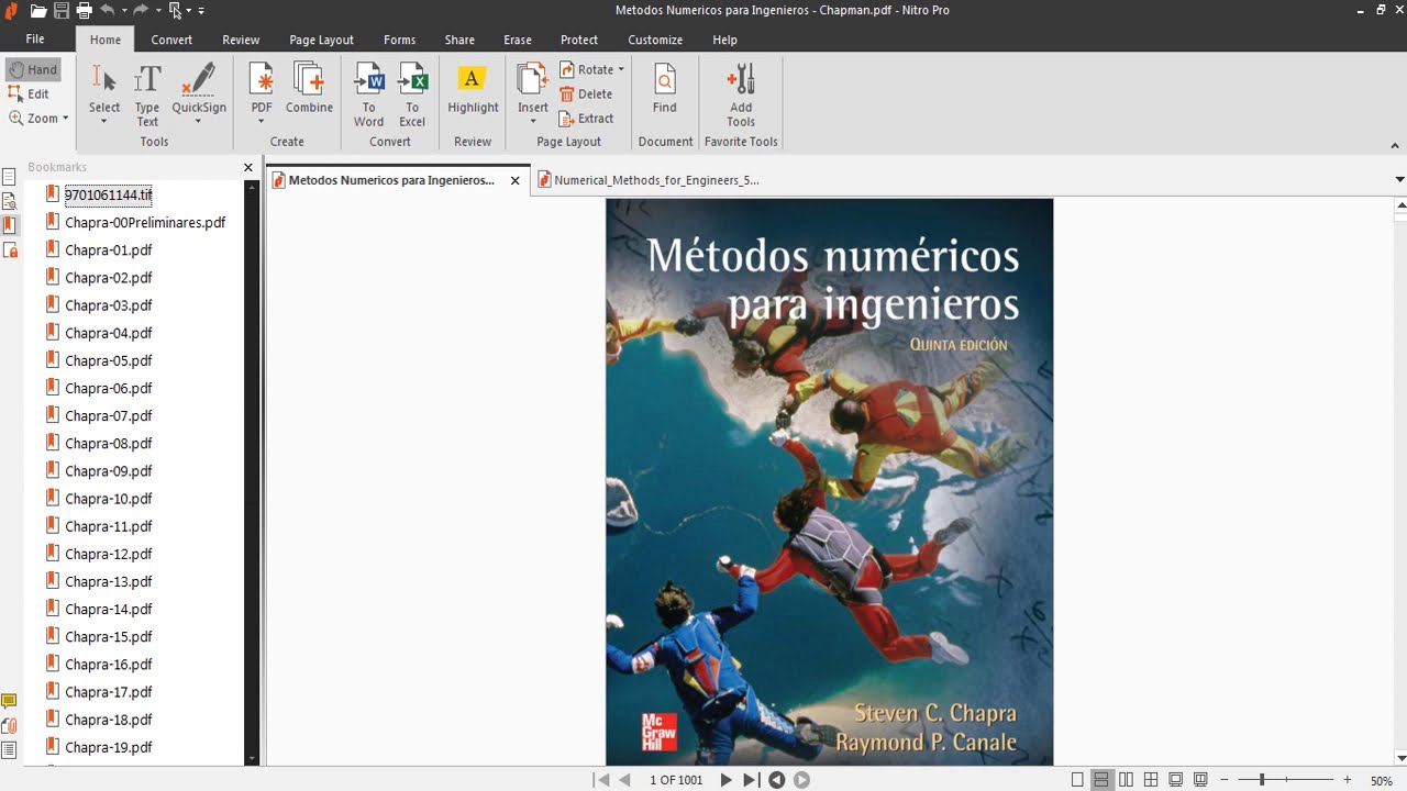 Metodos Numericos Para Ingenieros