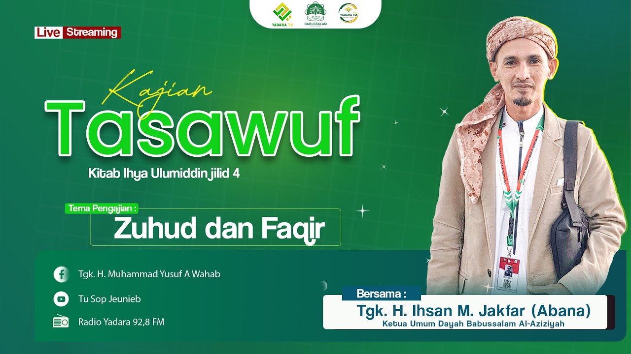 ⭕ LIVE 07/05/2025 | Pengajian Tasawuf Bersama Abana Ihsan