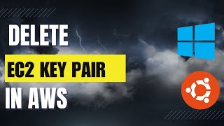 How to delete AWS EC2 Key Pairs