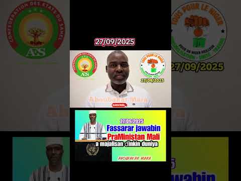 SAURARI FASSARA HAUSA ABUNDA FRA MINISTAN MALI YAFADI A MAJALISAR DINKIN DUNIYA 