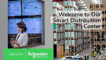 Smart Distribution Center Increase Efficiency Through EcoStruxure | Schneider Electric