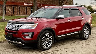 2016 Ford Explorer Platinum 4x4