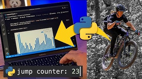 I used Python to Count my Bike Jumps!