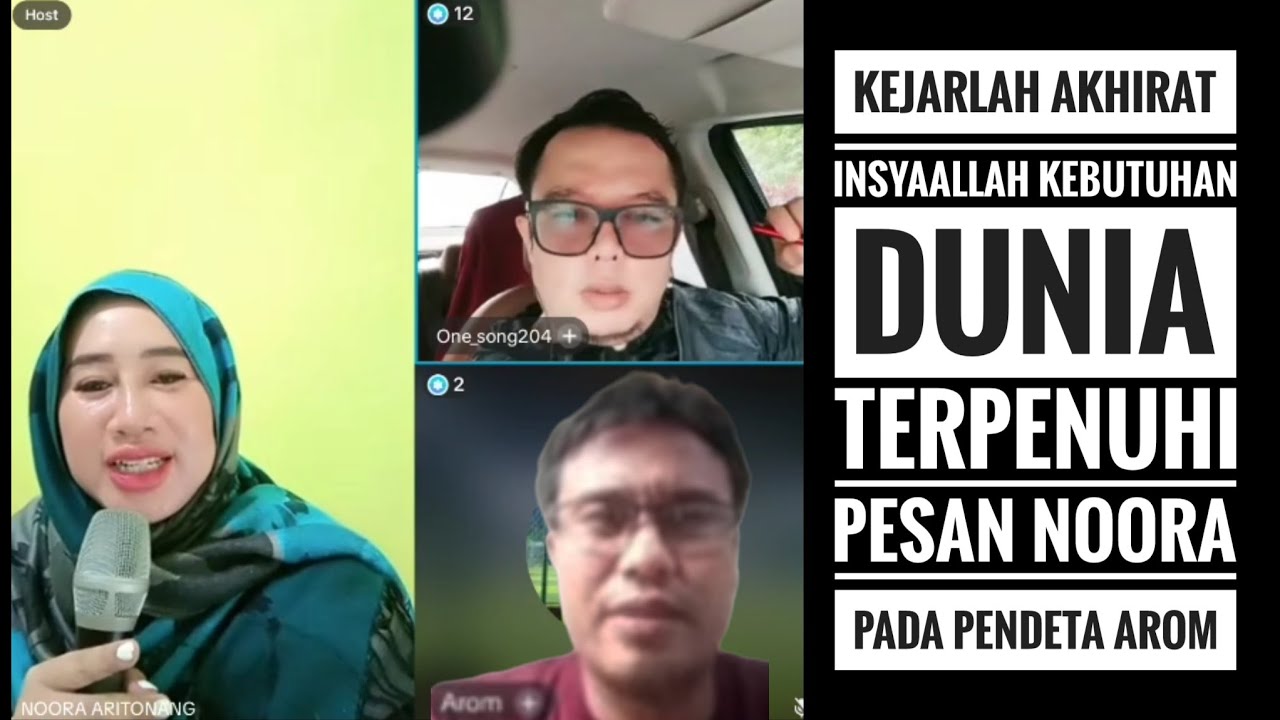 PENDETA AROM PENASARAN DENGAN ISLAM DAN BERTANYA DENGAN MUALAF NOORA ARITONANG 