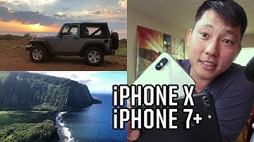 iPhone X Camera vs iPhone 7 Plus for Video Tests | Slow Motion | Low Light | 4K