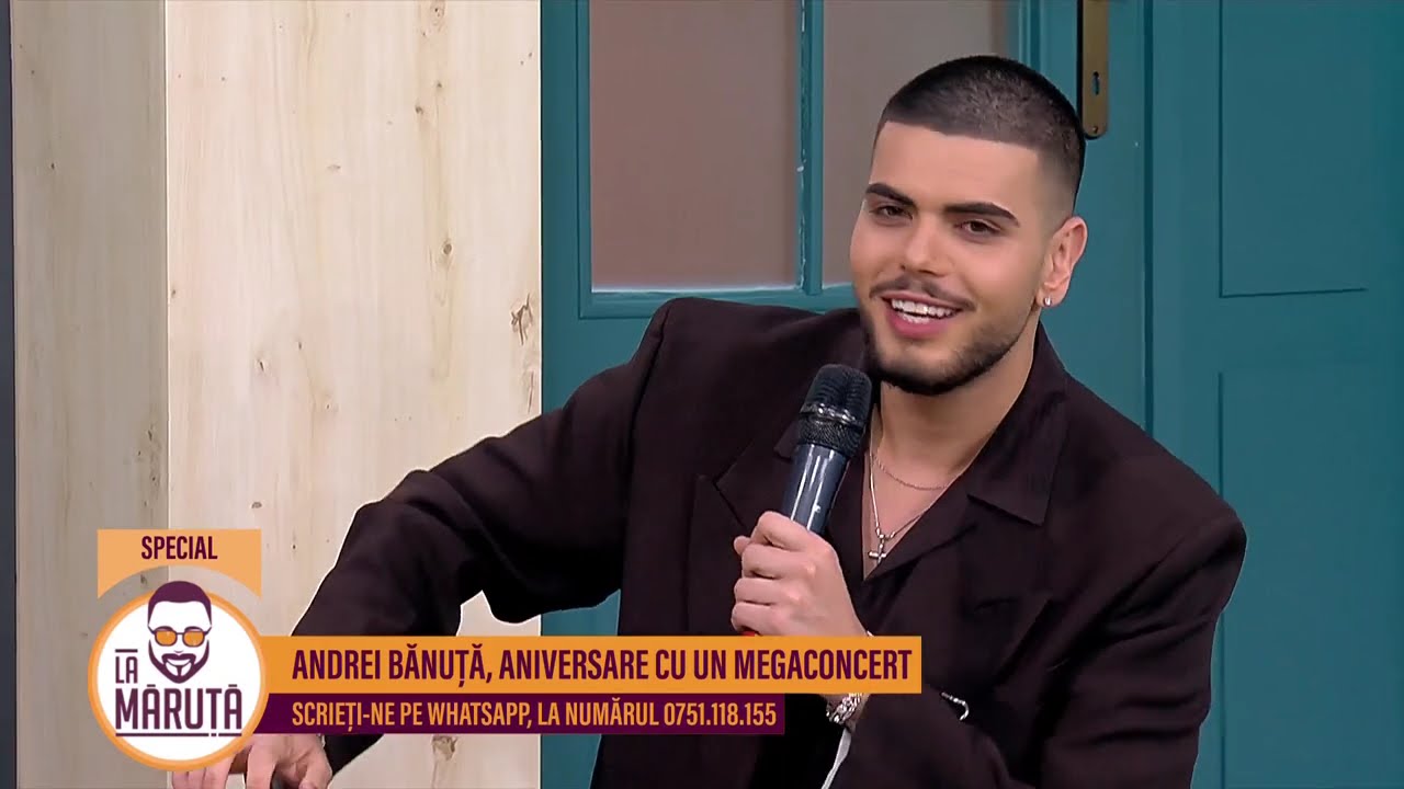 Andrei Bănuță, aniversare cu un megaconcert