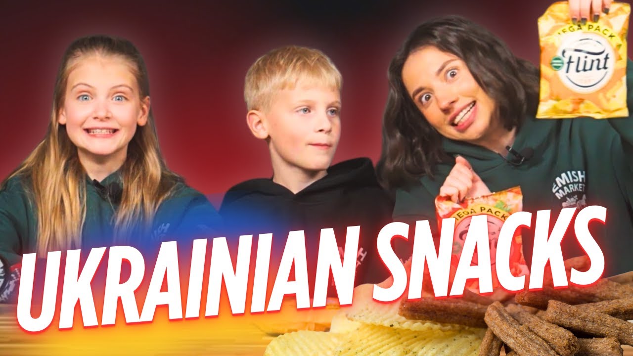 TRYING THE BEST UKRAINIAN SNACKS from Emish Market