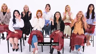 [SUB ESP] TWICE Reveals Who is the Best Dancer, the Funniest, and More | Superlatives