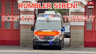 RUMBLER SIREN! - [TURNOUT] SCDF A112