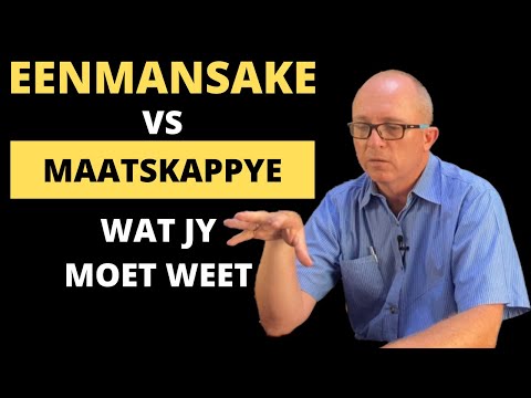 Video: Wat is 'n eenmansaak in besigheid?