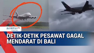 Pesawat Fly Emirates Gagal Mendarat di Bandara Ngurah Rai Bali