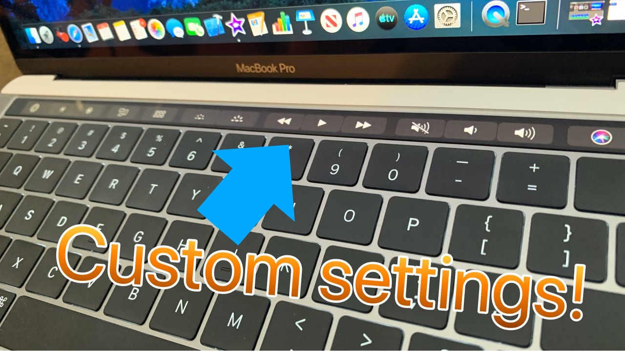 Customize the Touch Bar on your MacBook!