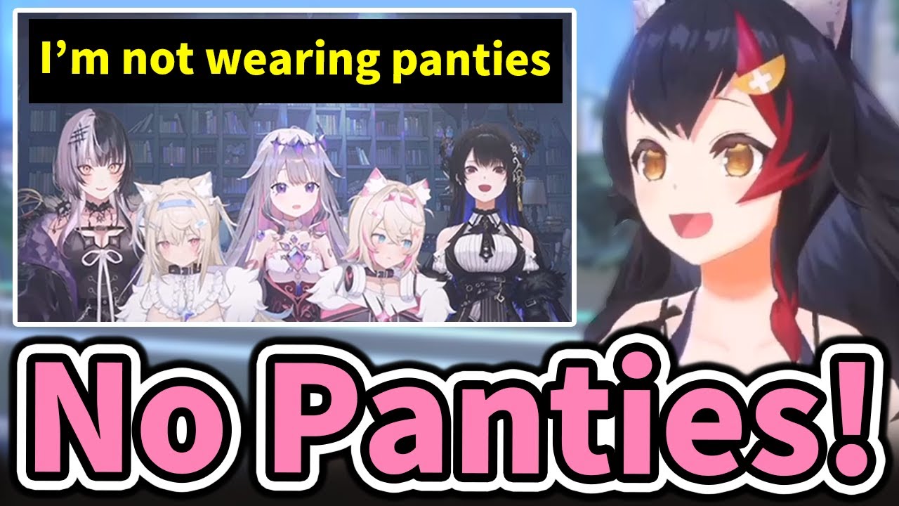 Mio found NO PANTSU BUDDY in Hololive Advent immediately【Hololive/Eng sub】