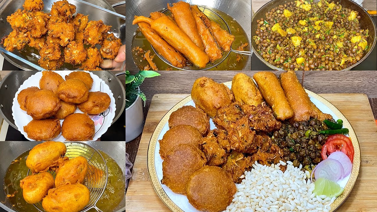 রমজান স্পেশাল ইফতার প্লাটার(আলুর চপ,ডিম চপ,বেগুনি,পেঁয়াজু ও ছুলা বুট ভুনা) | Ramadan Iftar Special