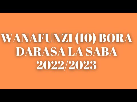 Video: Je, matokeo ya darasa la 10 yanatangazwa lini?