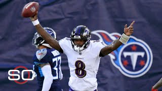 Lamar Jackson changed his playoff narrative against the Titans - Steve Levy | SportsCenter