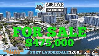 Fully Reimagined 2BR Co-Op: Coral Ridge Towers East | Fort Lauderdale Ocean Views 🌴