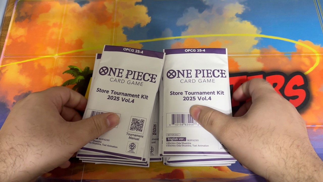 ONE PIECE CARD GAME Store Tournament Kit 2025 Vol 4 - YouTube