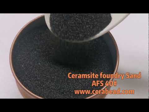 Ceramic foundry sand For shell molding casting