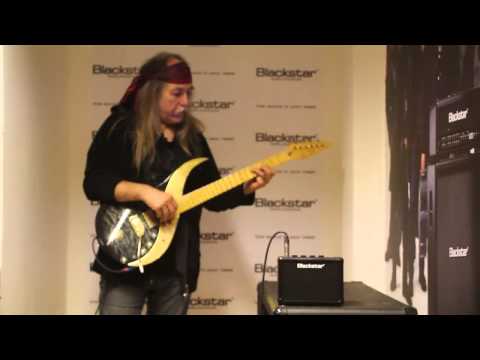 Uli Jon Roth plays the Blackstar Fly 3 mini amp   Tones 3