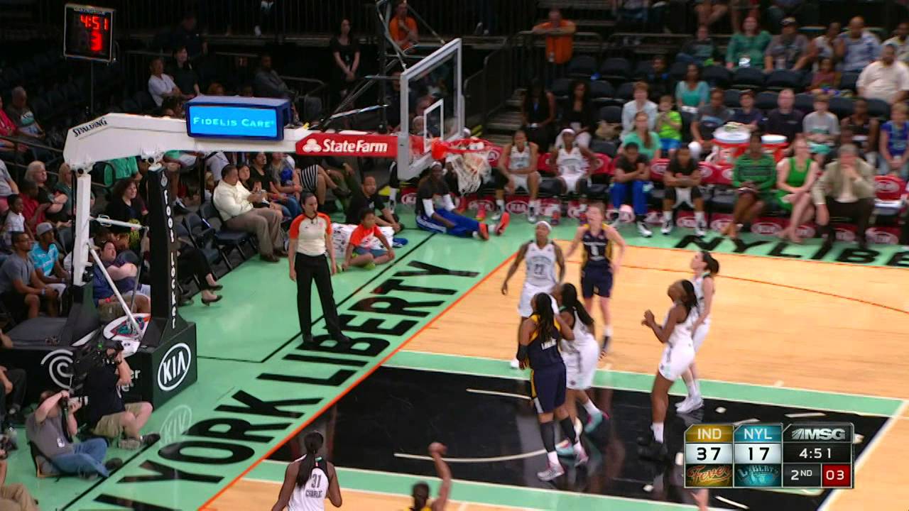 WNBA Recap Indiana Fever vs New York Liberty YouTube