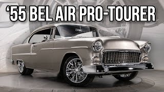 Pro Touring 1955 Bel Air Supercharged LSA 6.2L V8 6Spd Auto 580hp    FOR SALE    #137489