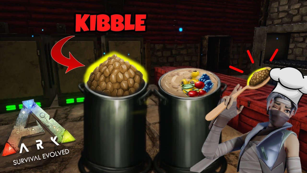Ark COMO HACER TODOS LOS KIBBLE PARA DINOS Ark Survival Evolved español ...