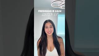 texas a&m freshman listen up!! #tamu #texasam #collegestation #aggies #college #freshmanadvice