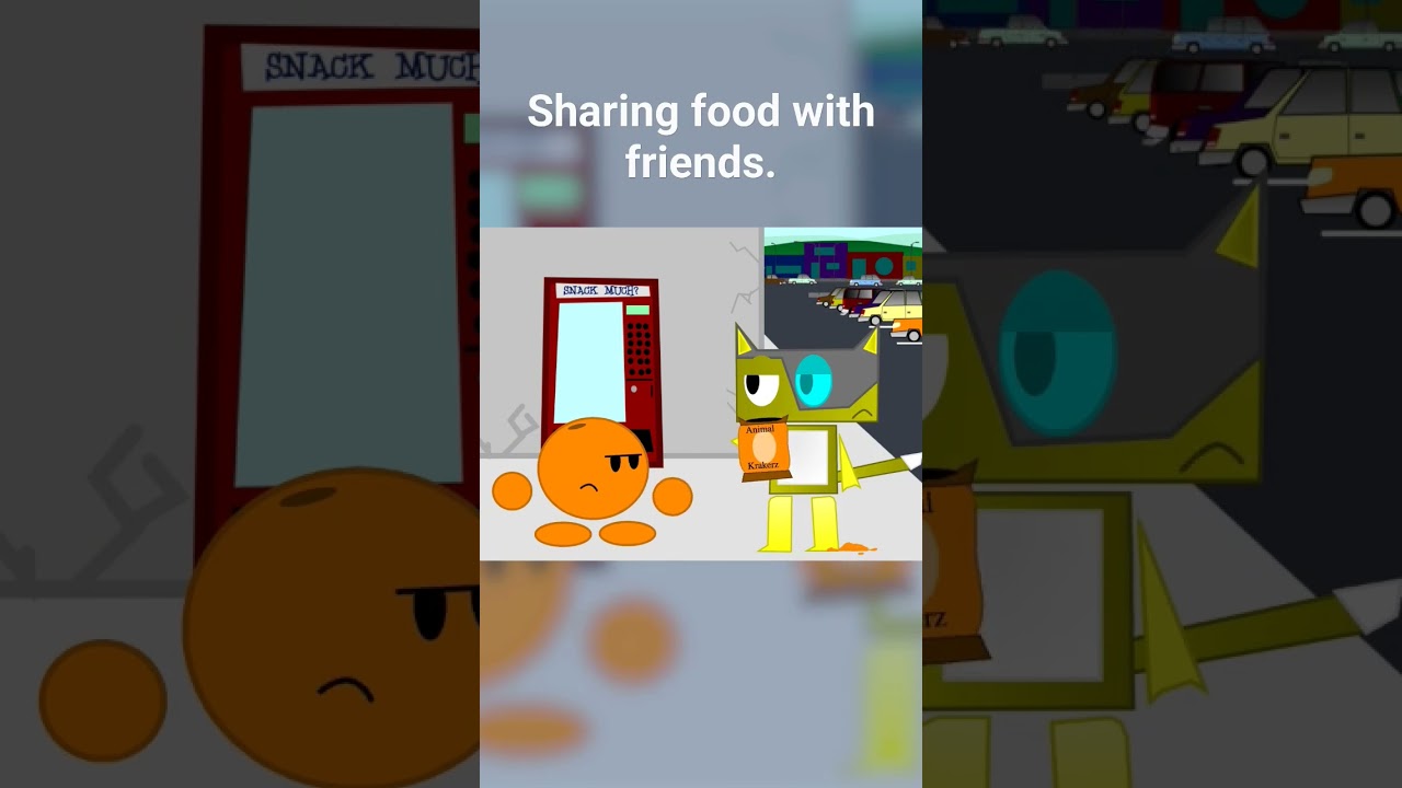 Sharing food with friends #animation #cartoon #cat #memes #meme #food #friends #sharing #funny #cats