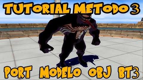 Tutorial Metodo 3 Port Modelo OBJ a UNK Editor de Modelo Tenkaichi 3 BT3 PS2