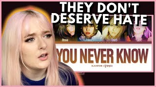 BLINK Reacts to BLACKPINK - You Never Know w Lyrics (FIRST LISTEN TO THE ALBUM) | Hallyu Doing