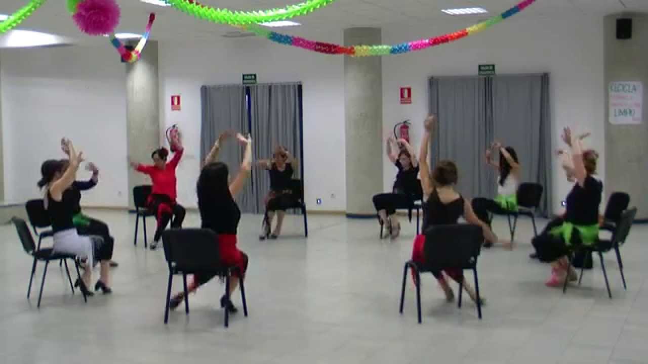 Sevillanas bailadas en silla