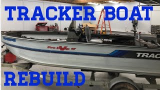 TRACKER BOAT REBUILD PART 1/ HOW TO TELL IF YOUR FOAM IS FULL OF WATER screenshot 4