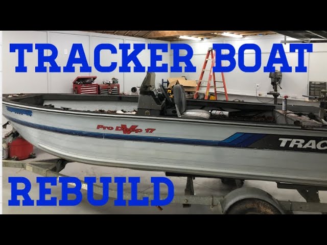 TRACKER BOAT REBUILD PART 1/ HOW TO TELL IF YOUR FOAM IS FULL OF WATER 