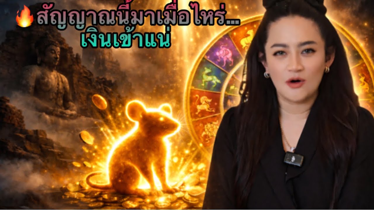 💰คนปีชวด 🔮ถ้าเริ่มเห็นสัญญาณนี้ แปลว่าเงินก้อนใหญ่อยู่ใกล้มาก🔥