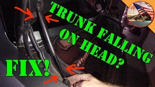 Chrysler 300 Trunk Falls/Closes Too Easily - Fix!