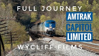 The Capitol Limited - Amtrak | Full Journey | No Talking