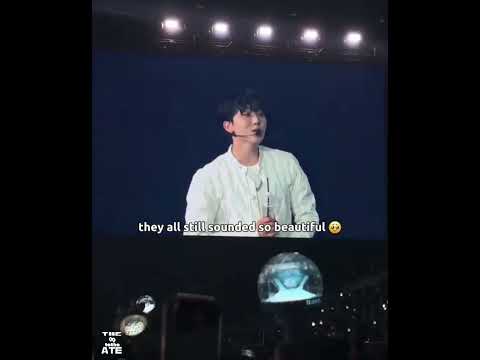 Seungkwan Singing Raindrops Duet With Carats SEVENTEEN SEUNGKWAN CARAT KPOP 