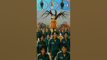 Find odd SQUID GAME I Round 12 #김프로 #유백합 #SquidGame3 #squidgame