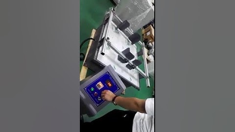 Simulation transportation vibration test table from OTS