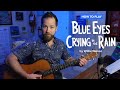 Blue eyes crying in the rain  guitar lesson w simplified solo