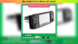 Hot Picks WITSON Car Stereo Android Auto GPS Navigation For JEEP Grand Cherokee Liberty Wrangler Ch