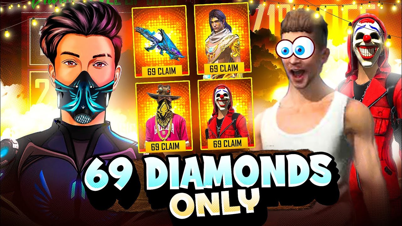 69 DIAMONDS ONLY 🤣 || ELITE PASS || GARENA FREE FIRE